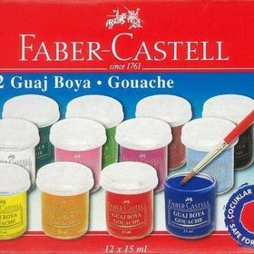 Faber-Castell 121011 12'li Guaj Boya
