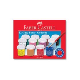 Faber-Castell 121011 12'li Guaj Boya
