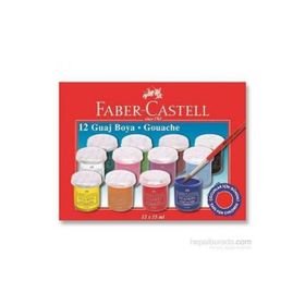 Faber-Castell 121011 12'li Guaj Boya