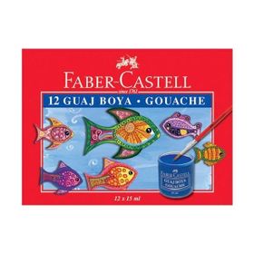 Faber-Castell 121011 12'li Guaj Boya