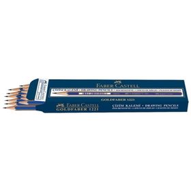 Faber Castell 1221 Dereceli 2H Kurşun Kalem 4'lü Set