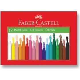 Faber Castell 125119-5118-6095 18 Renk Pastel Boya