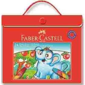 Faber Castell 125125 Red Line Çantalı 24'lü Pastel Boya