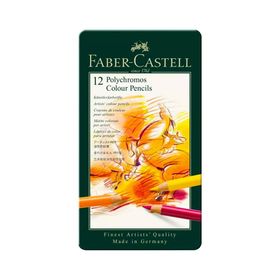 Faber Castell 12'li Polychromos Kuru Boya Kalemi