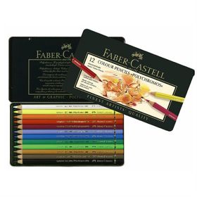 Faber Castell 12'li Polychromos Kuru Boya Kalemi