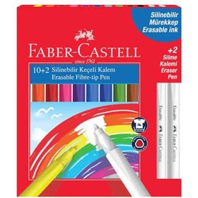 Faber Castell 12'li Silinebilir Keçeli Kalem