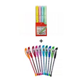 Faber Castell 14 parça Fosforlu Kalem Seti