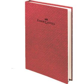 Faber-Castell 140 4 5075 A5 Bambu Ciltli Koyu Kırmızı Not Defteri