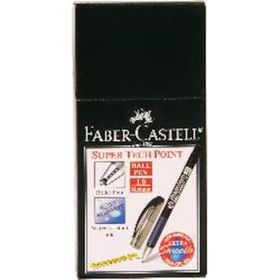 Faber-Castell 1420 Süper Tech Point Siyah Tükenmez Kalem