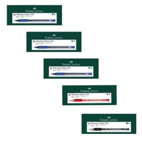 Faber Castell 1425 30 Mavi 10 Kırmızı 10 Siyah İğne Uç Tükenmez Kalem
