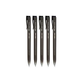 Faber Castell 1425 Auto Basmalı Siyah 5 Adet Tükenmez Kalem