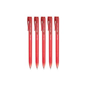 Faber Castell 1425 Auto Kırmızı Tükenmez Kalem 5'li