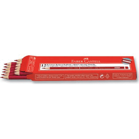 Faber Castell 144 Adet Kırmızı Kopya Kalemi