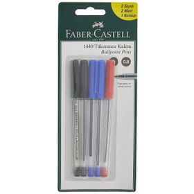 Faber Castell 1440 5'li Tükenmez Kalem Seti
