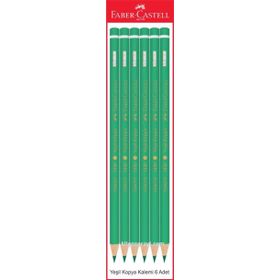 Faber Castell 1440 6 Adet Yeşil Kopya Kalemi