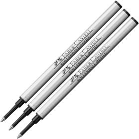 Faber Castell 148712 Siyah 3'lü Tükenmez Yedek Kalem İçi