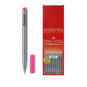 Faber Castell 151619 Pembe 0.4 mm Grip Finepen Keçe Uçlu Kalem