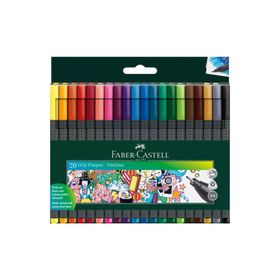 Faber-Castell 151620 Grip Finepen 0,4 MM 20'li Keçeli Kalem