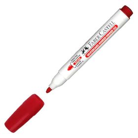 Faber Castell 152 Beyaz 12'li Kırmızı Yazı Tahtası Kalemi