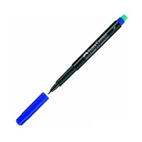 Faber-Castell 1523 S Mavi Permanent 10'lu Asetat Kalemi