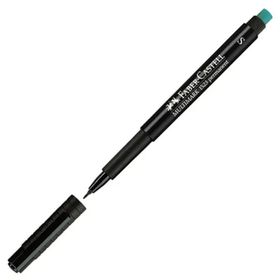Faber Castell 1523 S Uç Siyah Silgili Asetat Kalemi