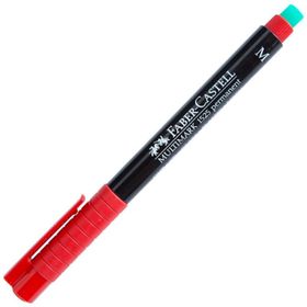 Faber-Castell 1525 1.0 mm Kırmızı Asetat Kalemi