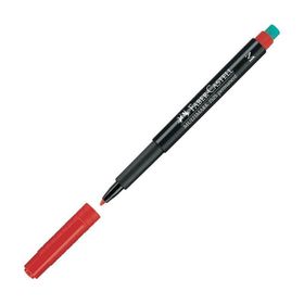 Faber Castell 1525 M Kirmizi Permanent Kalem
