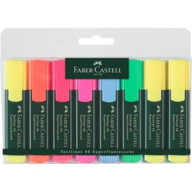 Faber Castell 1546 6+2 Pastel Fosforlu Kalem