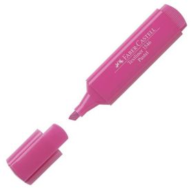 Faber-Castell 1546 Gül Rengi Şeffaf Gövde Fosforlu Kalem