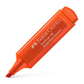 Faber Castell 1546 Şeffaf Gövde Turuncu Fosforlu Kalem