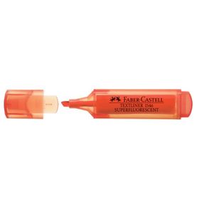 Faber-Castell 1546 Şeffaf Gövdeli Turuncu Fosforlu Kalem