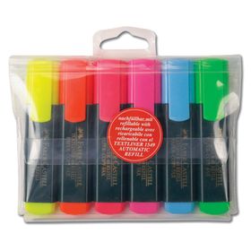 Faber Castell 1548 Siyah Gövde Fosforlu Kalem