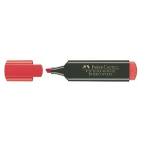 Faber-Castell 154821 Kırmızı Fosforlu Kalem