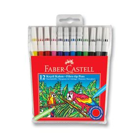 Faber Castell 155130 12 Renk Keçeli Kalem