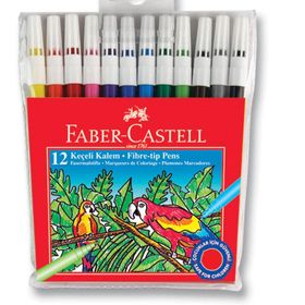 Faber Castell 155130 Süper Comfort 12'li Keçeli Kalem