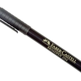 Faber Castell 1554 Broadpen Keçe Uç Kalem Siyah Kırmızı Mavi
