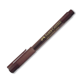Faber-Castell 155477 Broadpen Koyu Kahverengi Keçeli Kalem