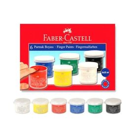 Faber-Castell 160402 6 Renk Parmak Boyası