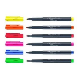 Faber Castell 160806 Neon 6 Renk Marker Kalem