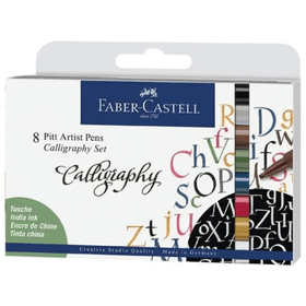 Faber Castell 167508 8'li Pitt Kaligrafi Kalem Seti