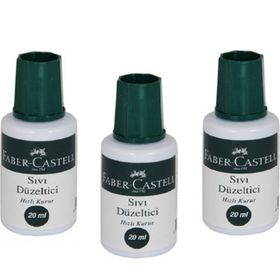 Faber-Castell 169300 20 ml 3'lü Sıvı Düzeltici