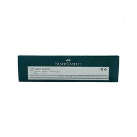 Faber-Castell 1700 Beyaz 12'li Asetat Boya Kalemi