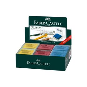 Faber Castell 18 Adet Plastik Kutulu Gri Hamur Silgi