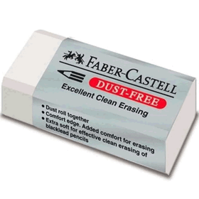 Faber-Castell 1871-30 Beyaz Küçük Silgi