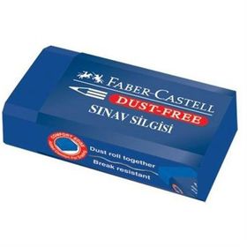 Faber-Castell 187270 Mavi Sınav Silgisi Orta Boy