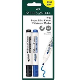 Faber Castell 2 Adet Blister Beyaz Tahta Kalemi