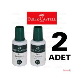 Faber Castell 2 Adet Fırçalı Sıvı Düzeltici Daksil