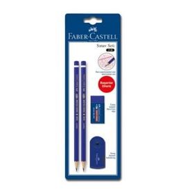 Faber Castell 2 Kalem + Silgi + Kalemtras Sinav Seti