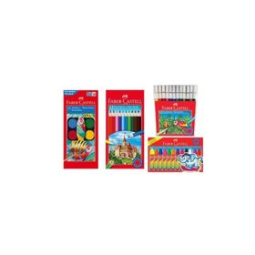 Faber-Castell 201641 Parlak Renkler Kuru Boya Seti