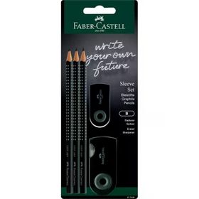Faber Castell 2024 Siyah Kurşun Kalem Ofis Seti